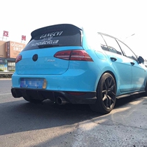 Golf 7OE carbon fiber rear lip Golf 7 GTI modified oettinger carbon fiber rear spoiler