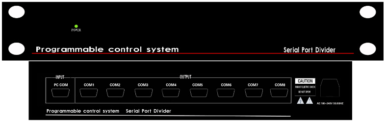Central control expander RS232 485 expander 8-way serial port expander COM port expander direct price