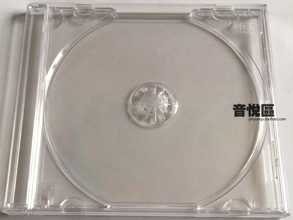 High Quality Single Disc 1CD CD Box Empty Box Transparent Single Disc Box CD Box