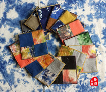 Yunnan Dali National Wind Featured Handmade coarse cloth Cotton Cotton Tingen Cloth Casual Parquet Cup Mat