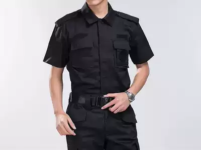 Security clothing short sleeve shirt special training uniform summer short sleeve suit summer training uniform