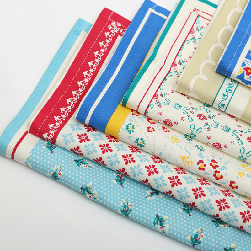 Export Fields Garden Style Cloth Art printed napkin Thickened Cotton Linen Cloth Napkin Swing Pat for the napkin Iketo Mouth Cloth Dining Mat