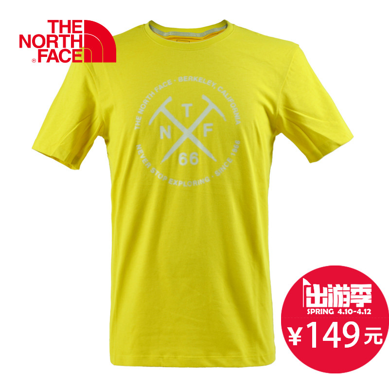 春夏新品 THE NORTH FACE/北面 男款速干短袖T恤 CS79