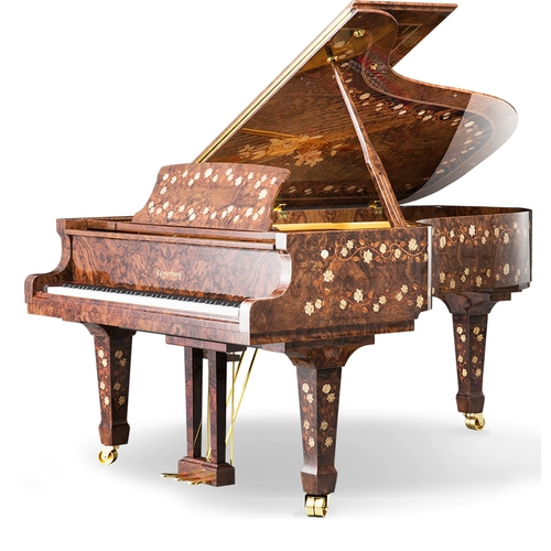 Флагманский магазин пианино Pearl River White Rose Love Triangle