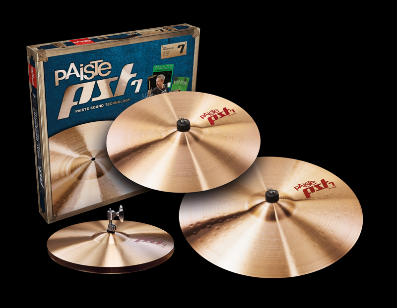 PAISTE PST7 141620 inch Four-piece Standard Set Hi-hat Medium Light Rock