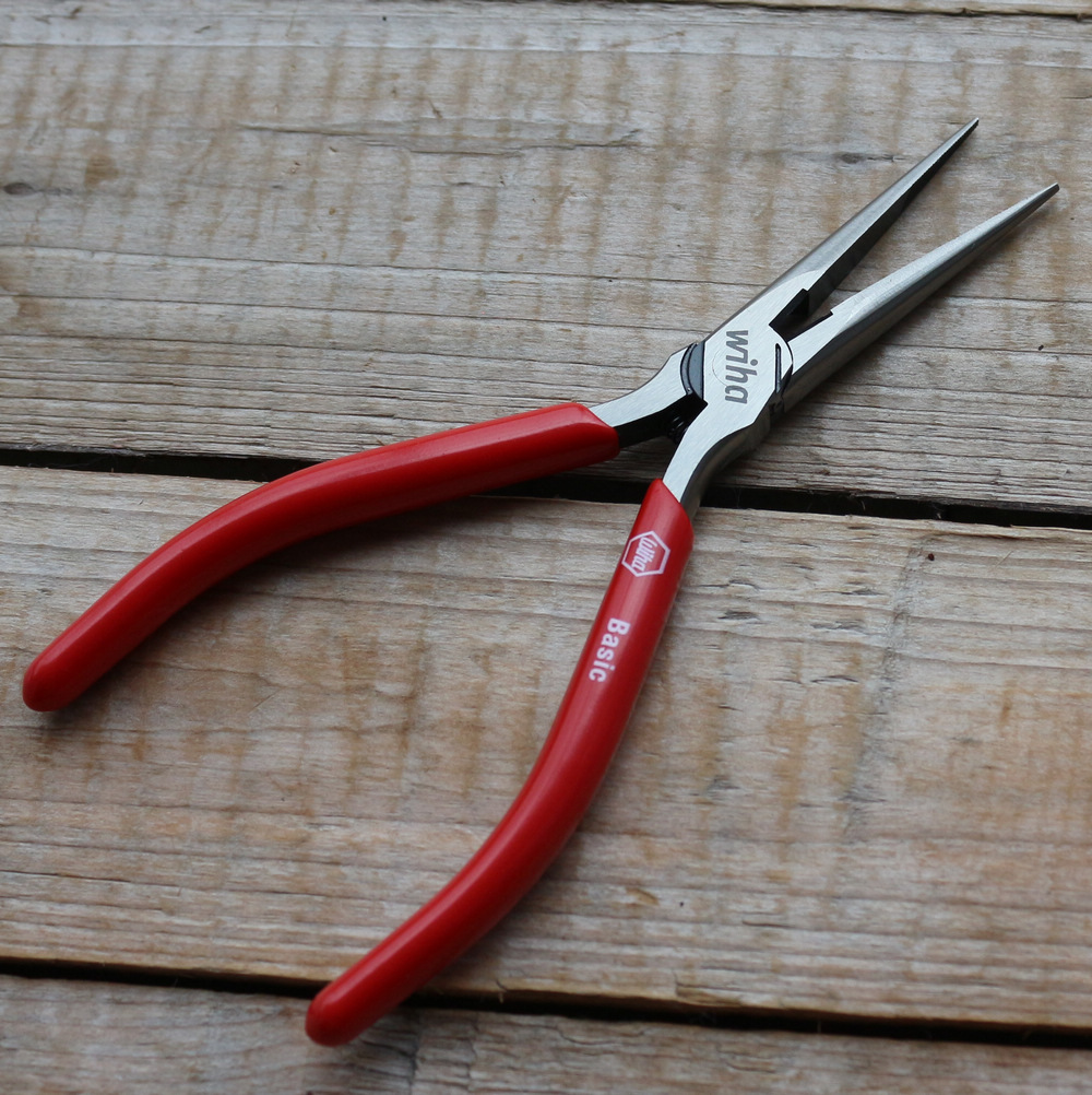German Wihan wiha imported mini-tip pliers full-length 160mm 6 5 inch hardness HRC62
