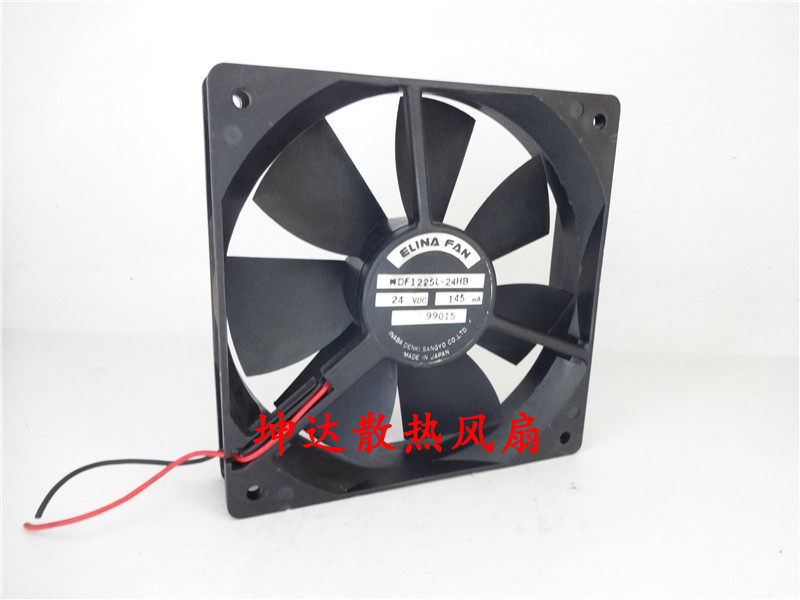 Original ELINA FAN 12025 24V MDF1225L-24HB