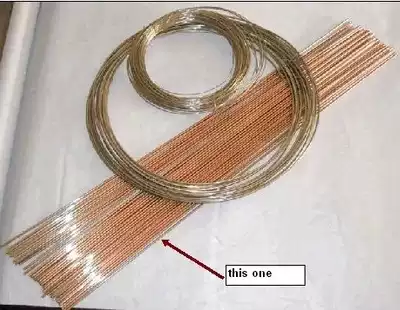 Silicon bronze welding wire argon welding bronze welding wire 1 2mm-3 2MM (one kilogram unit price) argon welding copper welding wire