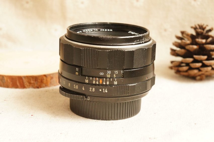 Pentax SUPER TAKUMAR 50mm f1 4 50 1 4 M42 port SWIRE Mark Adapter