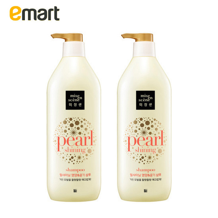 EMART 爱茉莉美妆仙损伤柔顺修护洗发水780克*2个黄色保湿修护