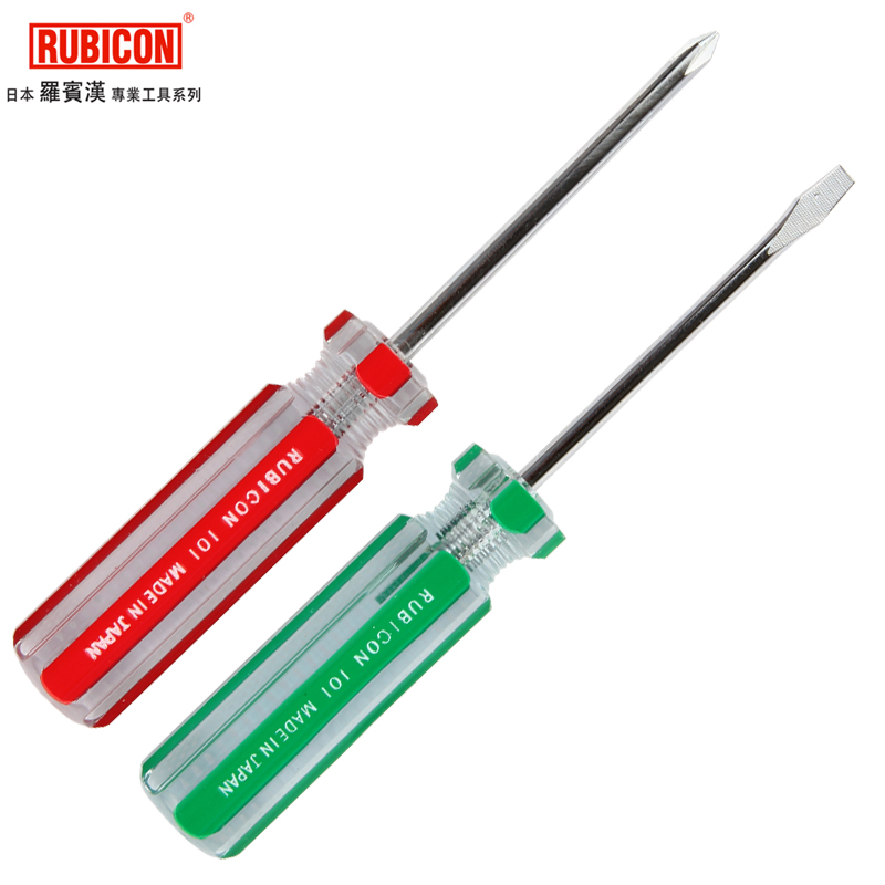Japanese Robin Hood RUBICON 101 3×75mm Small cross slotted screwdriver screwdriver screwdriver correction cone