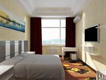 Langfang Rutian Light Hotel Ordinary Big Bed Room