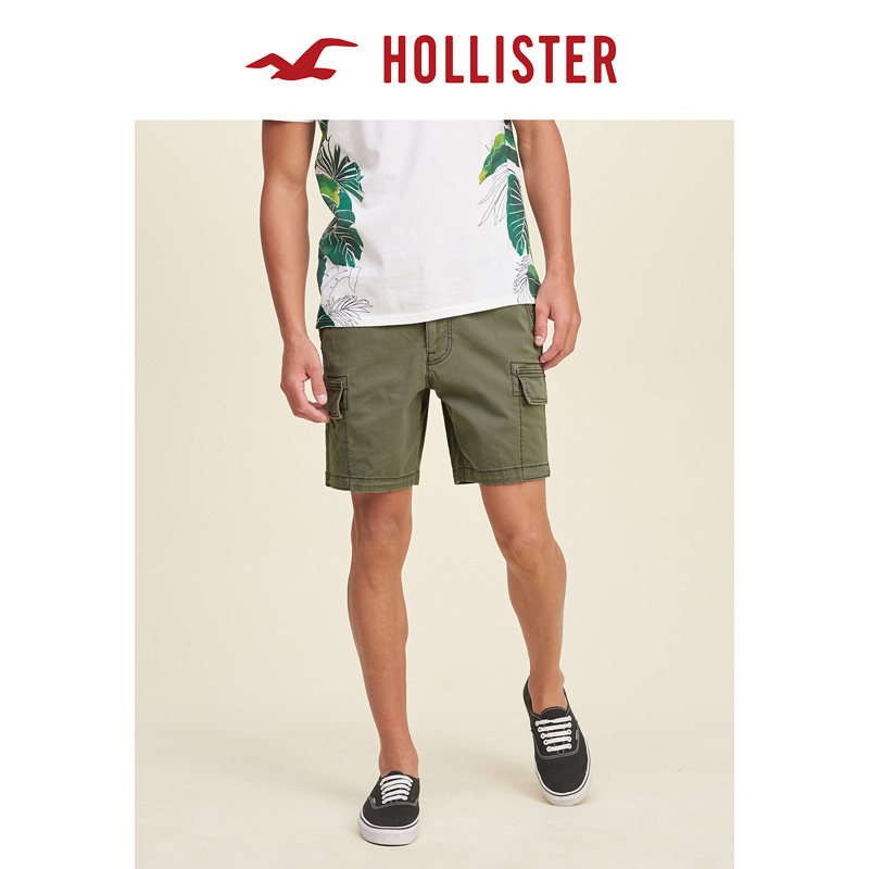 Hollister 沙滩装预科款工装短裤 男 121043