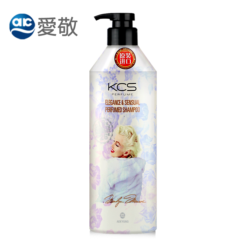 韩国进口爱敬kerasys花香香水洗发水露优雅香氛修复正品特价