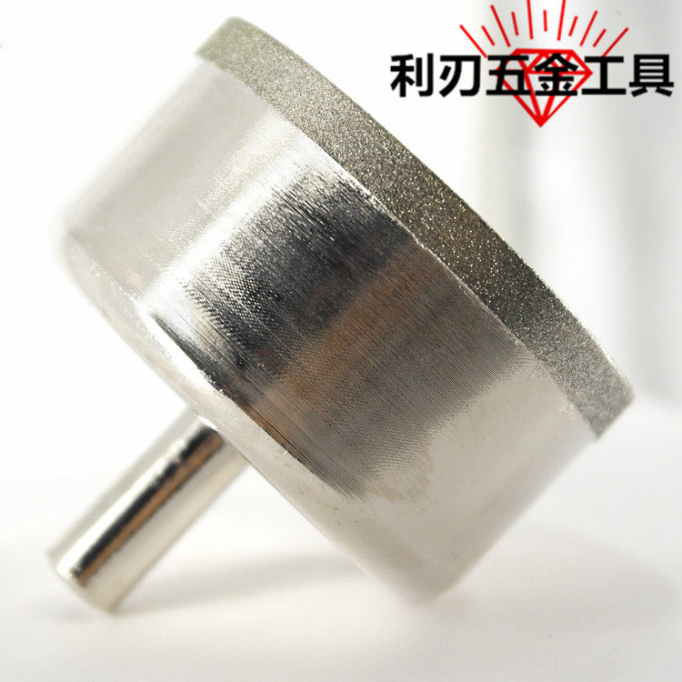 50-90mm beeswax bracelet emerald glass diamond ultra-thin wall drill imported fine sand hole opener