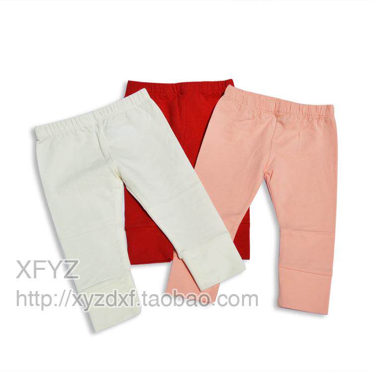 E311 100 hitch foreign trade child clothing Italian girl inside lap pants spring autumn clothing baby toddler pants