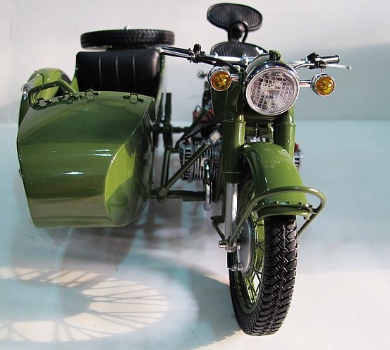 原厂1:10 长江750 三轮摩托车 750 跨斗摩托车 仿真合金模型 车模