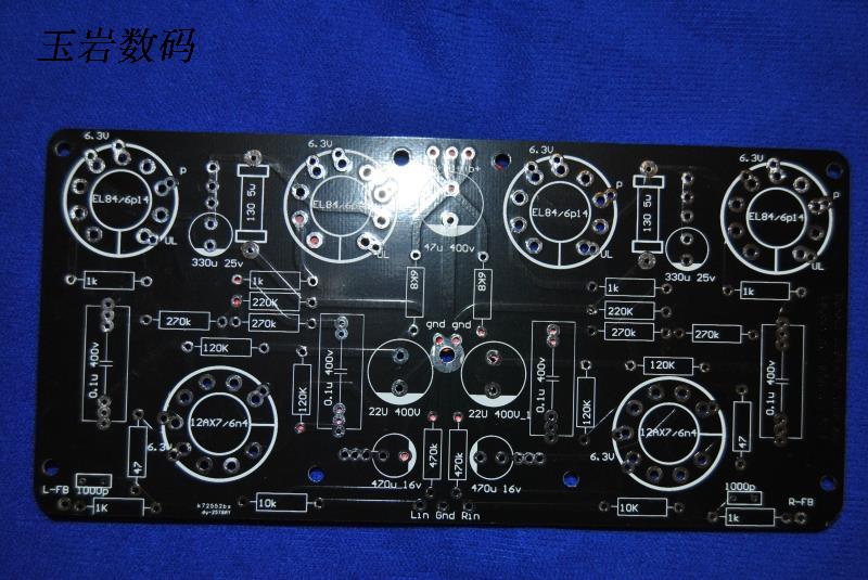 12AX7-EL84 6P14 push-pull bile machine PCB vacuum tube amplifier