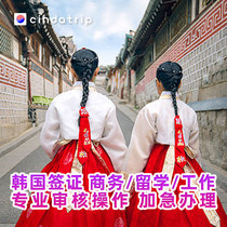 Korean Visa personal travel certificate Seoul handles study abroad business work agency Guangzhou Beijing Wuhan D2D4