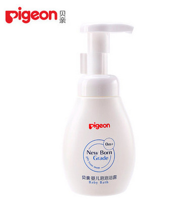 正品贝亲原生系列婴儿沐浴露(泡沫型)200ml IA152（原货号IA30）