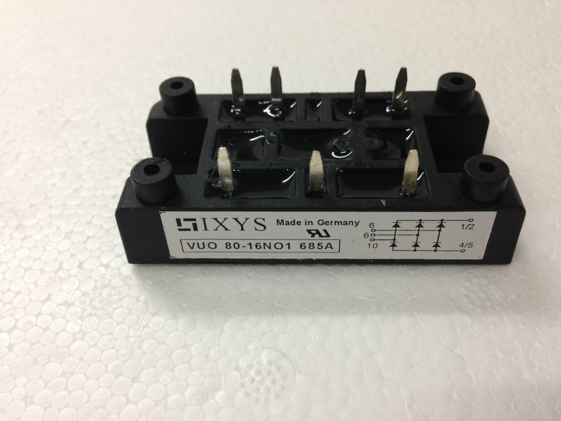 IXYS imported rectifier bridge VUO80-16N01 New