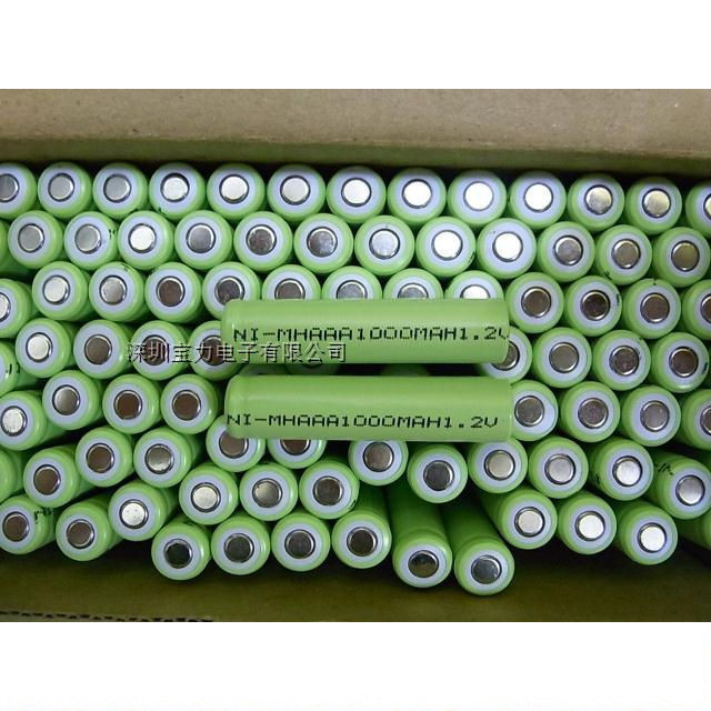 Flat-head NI-MH 1 2V AAA 7 1000MAH charging battery design assembly spot welding battery pack