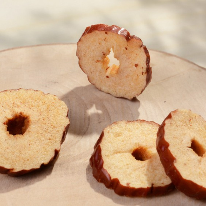 Xinjiang Ruoqiang jujube slices 500g seedless dried jujube slices Crispy jujube slices Soup porridge tea dried jujube slices