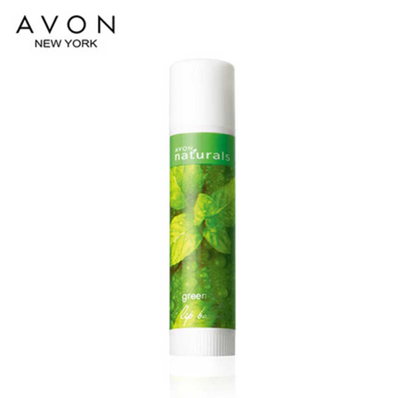 Avon/雅芳 植物护理舒适清新绿茶润唇膏4克秋冬特润防干裂无香料
