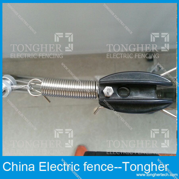 Tension fence alarm system Front end accessories 304 stainless steel tension spring Tension spring