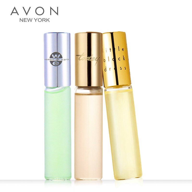 Avon/雅芳小黑裙走珠 今日走珠 地球女人香水组合 3支装