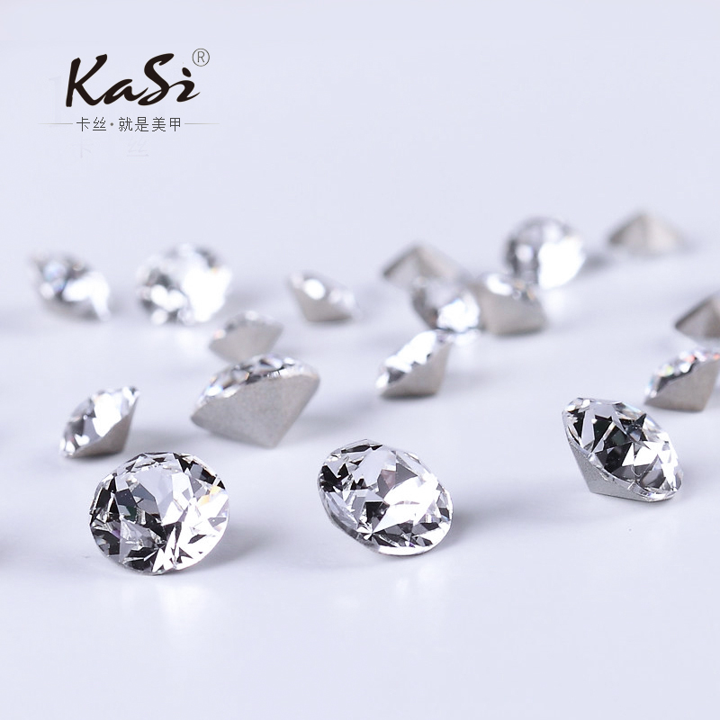 KaSi菱形水钻美甲装饰指甲手机钻水钻贴钻工具: 8/12/16/20/30号