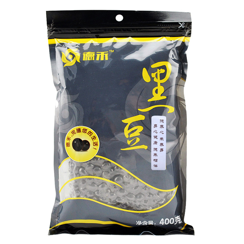 【天猫超市】德禾黑豆400g/包 五谷杂粮 粗粮 黑色食品 营养丰富