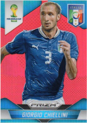 Panini 2014 World Cup Prizm Star Card* 149 titles turned Chiellini Kiellini