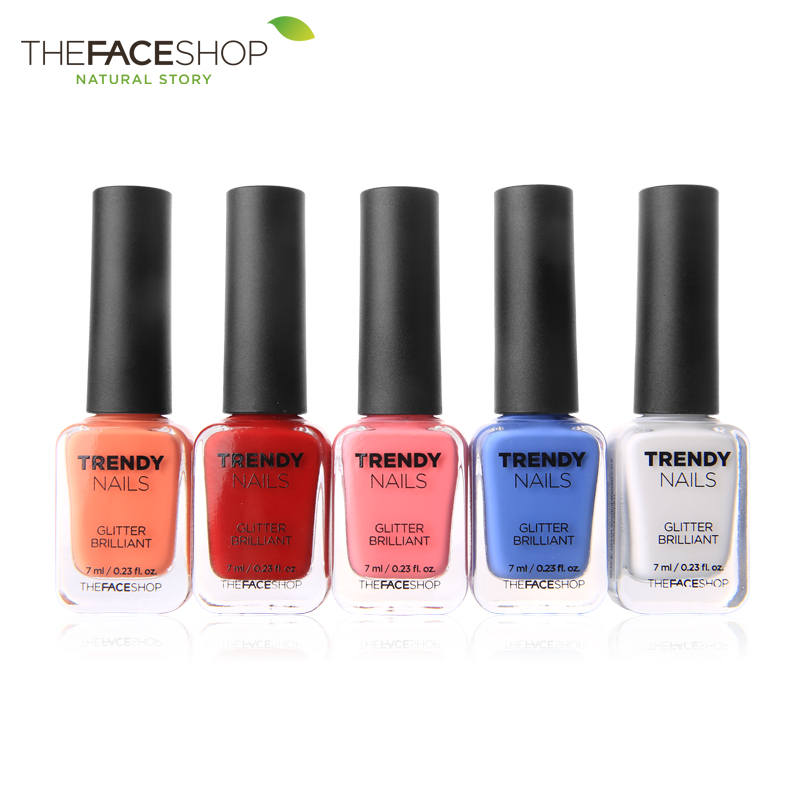 The Face Shop 时尚炫彩指甲油 糖果色 健康美甲 多色可选