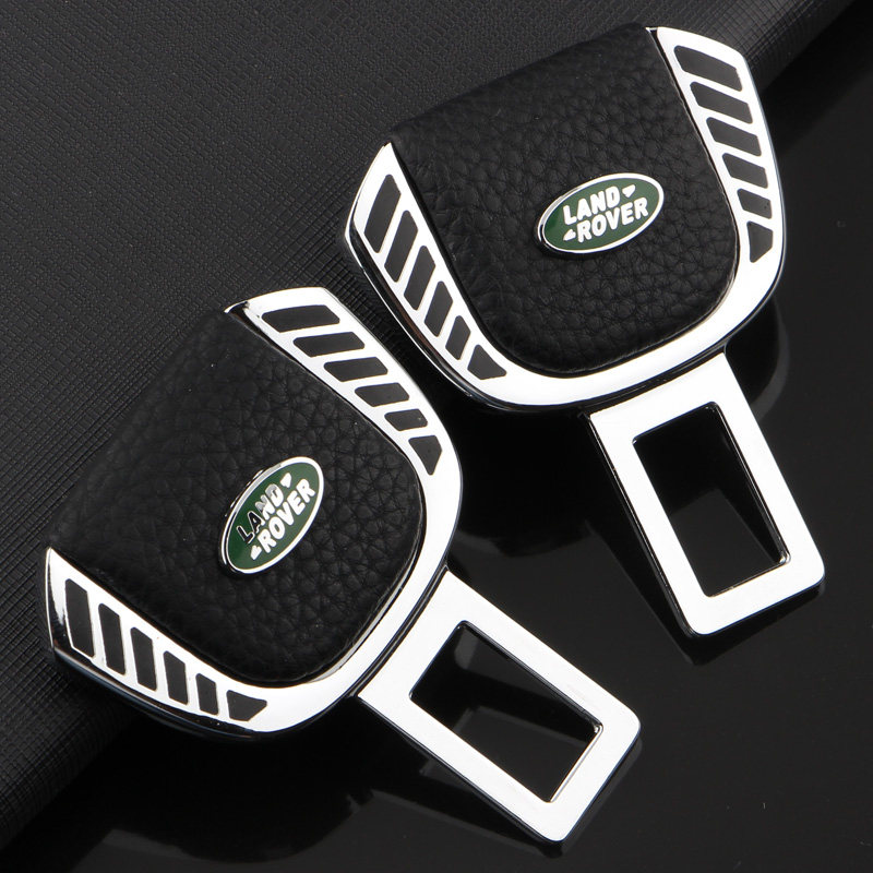 路虎新揽胜极光发现4神行者2汽车安全带卡夹插头保险带卡扣片插销