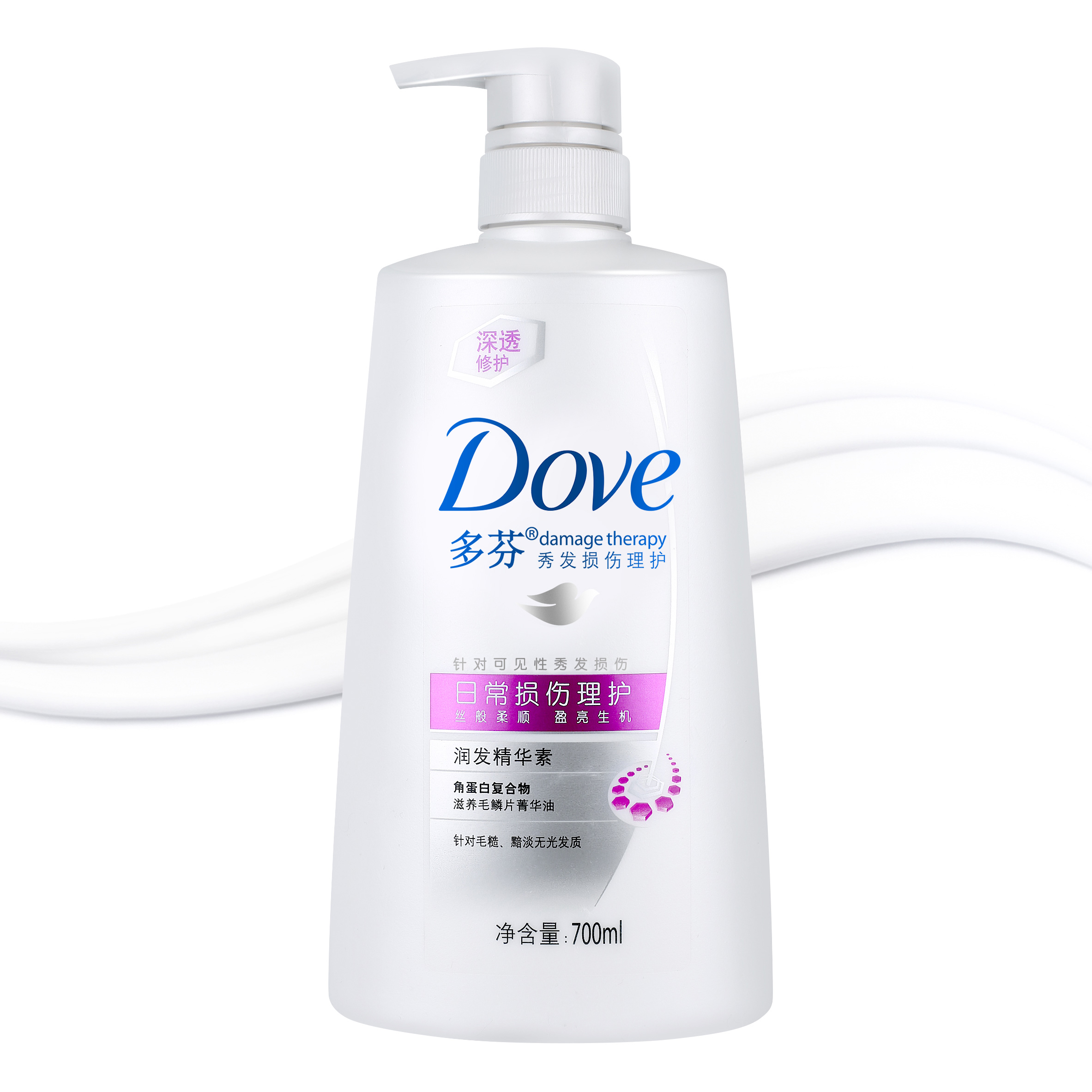 多芬/DOVE 日常损伤理护润发精华素护发素700ml 滋润