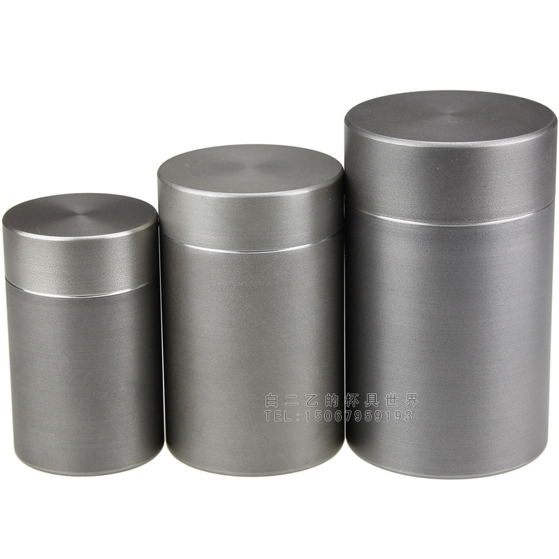 Imitation ancient tea leaf jars small green tea tin tea pot mini travel portable sealing tin pot pure tin metal small pot tea tin