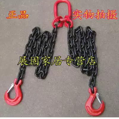 Customized double leg chain sling lifting chain complete set of rigging double limb spreader 5 tons (including invoice)
