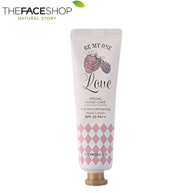 The Face Shop/菲诗小铺唯爱唯他浆果护手霜滋润保湿柔嫩手部女男