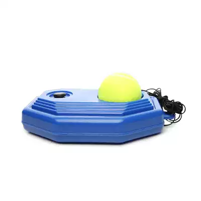 With line training, game wear-resistant playing high elastic tennis fixed trainer single tennis training base