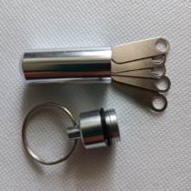 5-pack of mobile phone card removal pins universal card inserter multi-functional card replacement pins portable keychain card removal free storage bottle