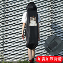 Back land board shoulder surfboard thickened backpack bag to store skateboard fish long board universal bag dance board