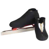 Skate shoe cover roller skating short track pull-up skate shoe bag plus velvet shoes cold protection road speed skating cover full thermal cover