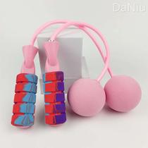 Internet celebritys new load-bearing ropeless skipping rope mens and womens fitness equipment indoor silent large ball model