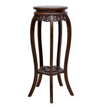 Sufabensu solid wood flower stand Chinese style floor-to-ceiling living room elm furniture old elm flower multi-layer wooden flower pot stand