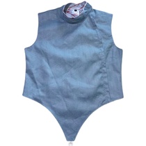 New blue fencing metal clothing for adults and children washable fencing metal clothing anti-oxidant and anti-green to participate in competitions