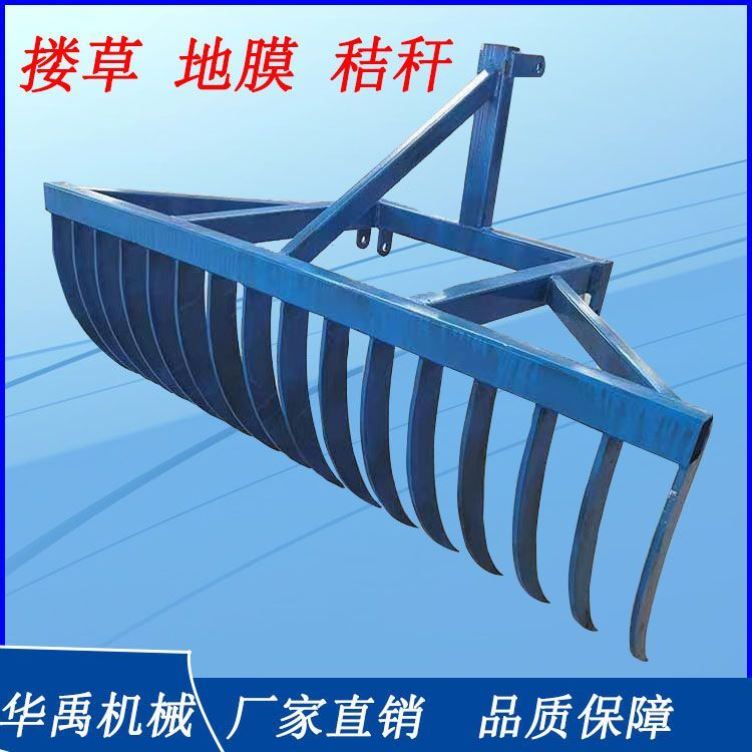 Promotion of agricultural four-wheeled tractor with hugging rake x Corn Straw Bomb Tooth Large Rake Teeth Rake mower mulch machine-Taobao