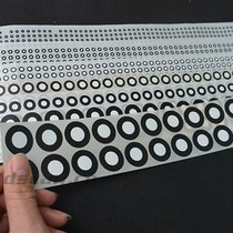 3D scanner marking point self-adhesive counting machine marking point label matte black dot marking point