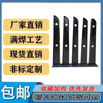 Curtain wall glass corbel point type steel frame awning T claw type door head thickened frame beam H type custom-made supporting steel beam