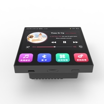 High-end new 4-inch 86 Android background music ceiling host 485wifi Bluetooth AUX touch network interface customized